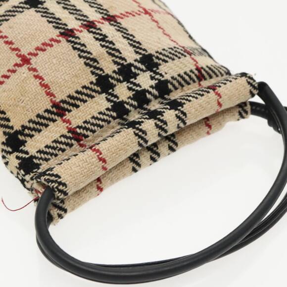 Burberry Nova Check Hand Bag Canvas Beige - Picture 6 of 16